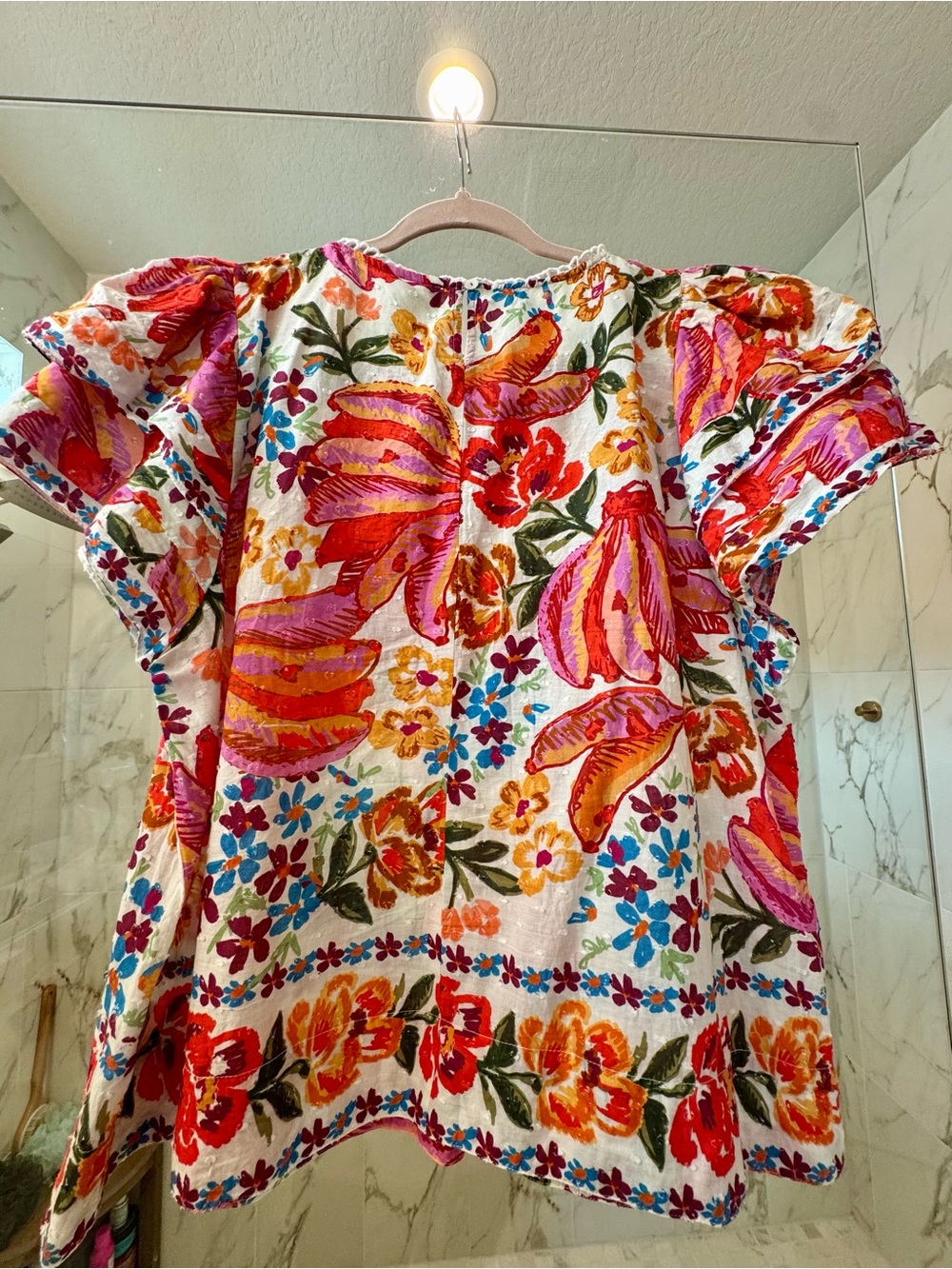 FARM Rio Floral Banana Top - Picture 2 of 3